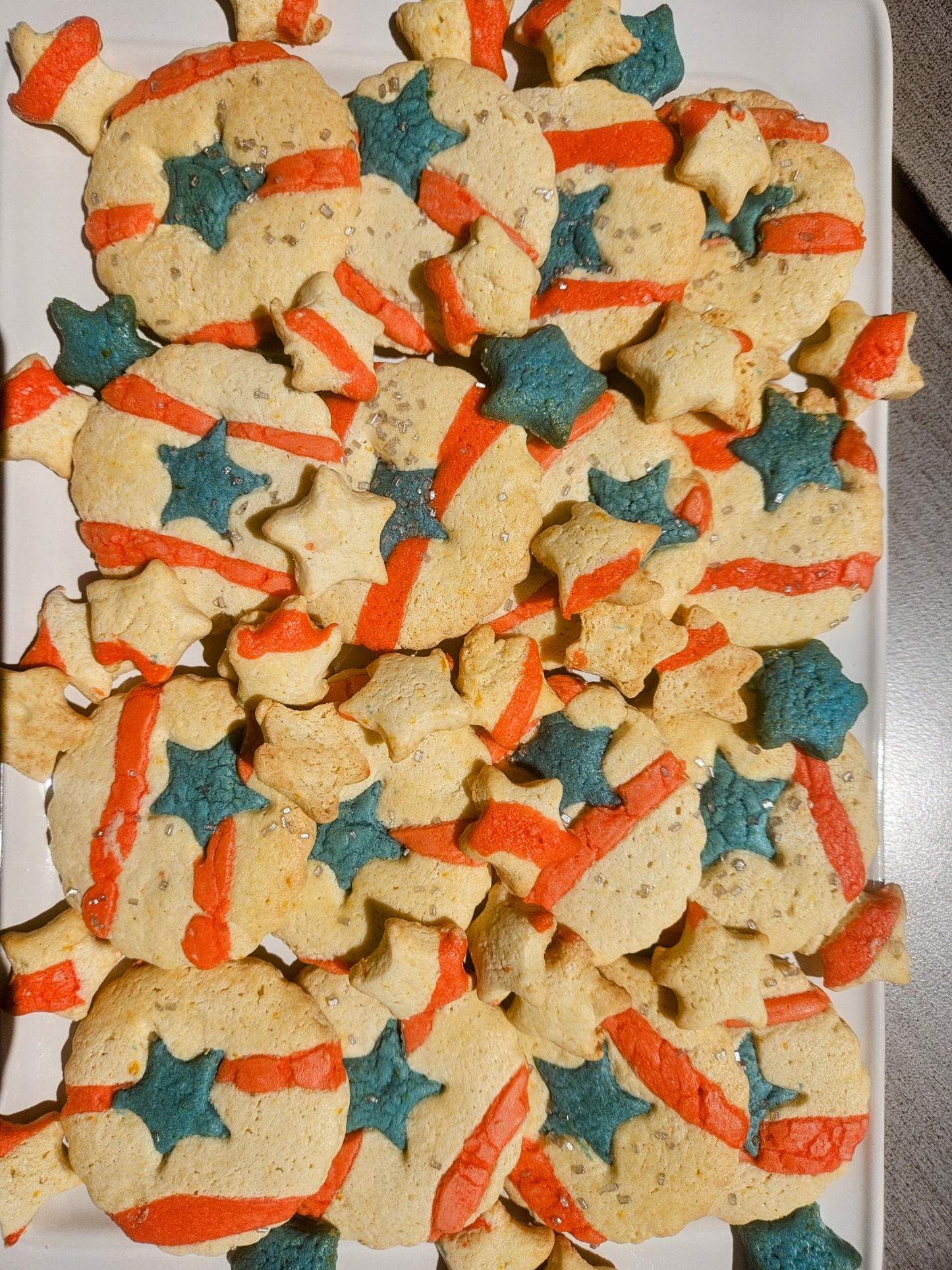 Star Spanglled Butter Cookies 🇺🇸