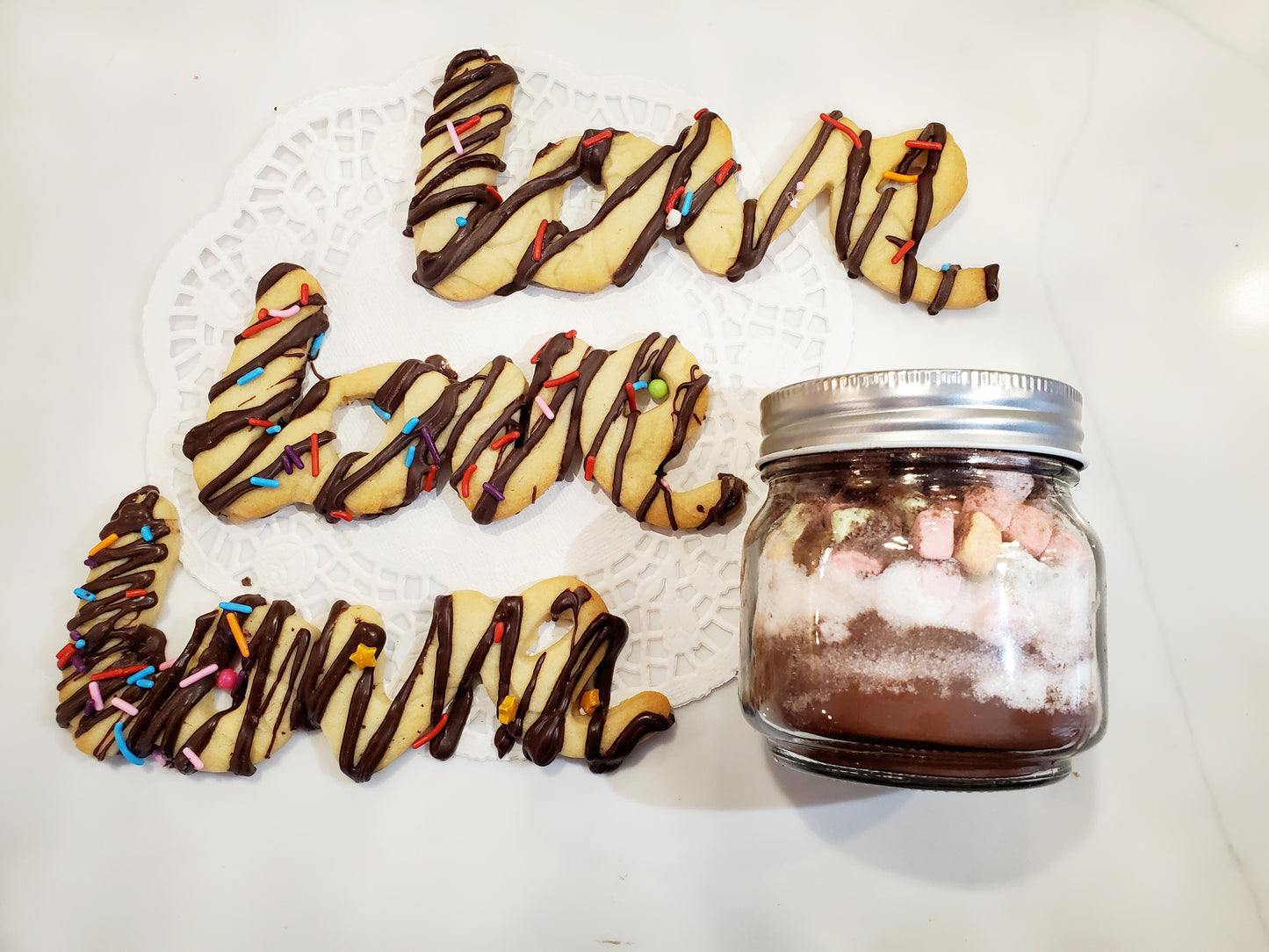 Hot Cocoa in a Jar