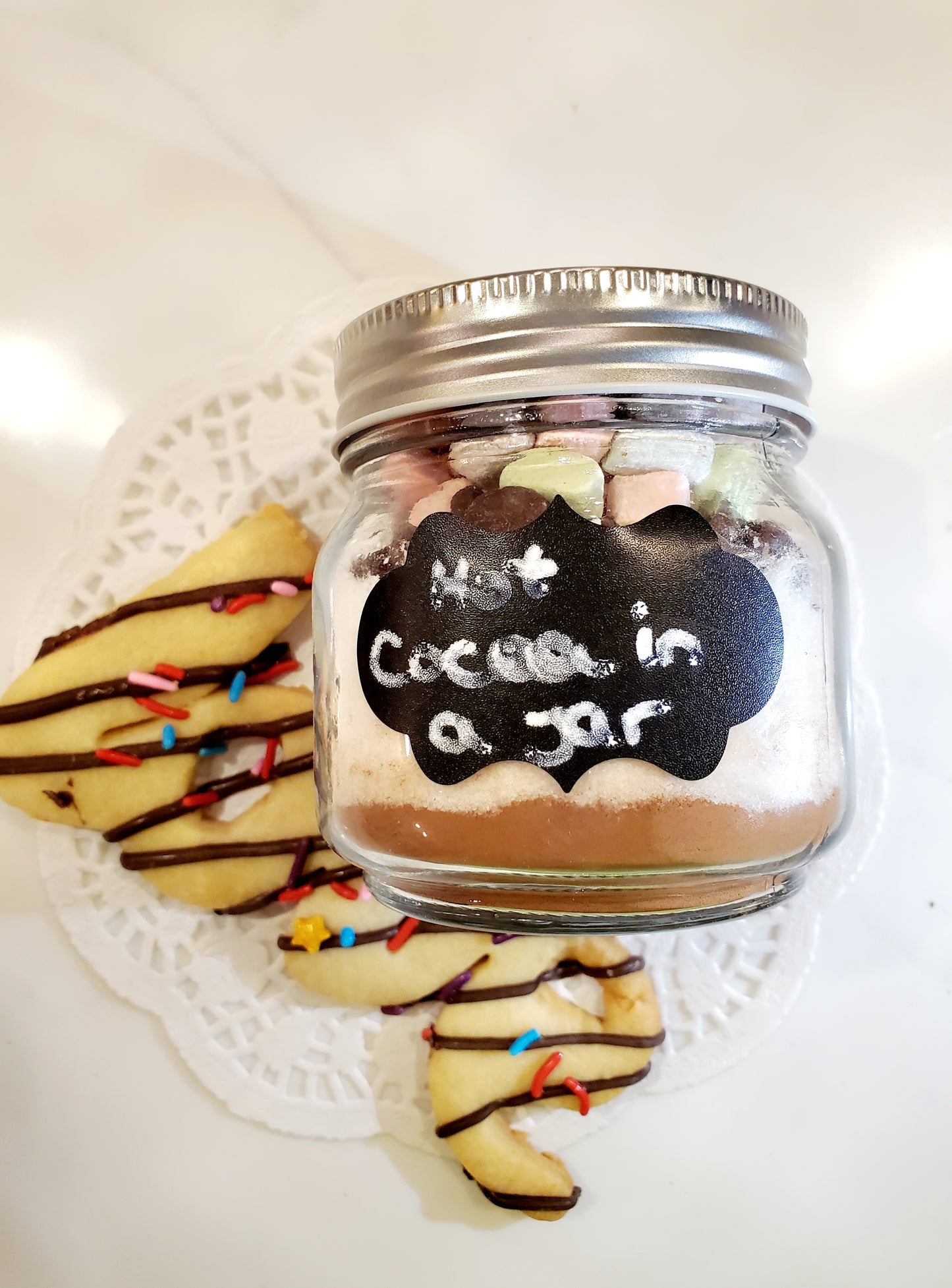 Hot Cocoa in a Jar