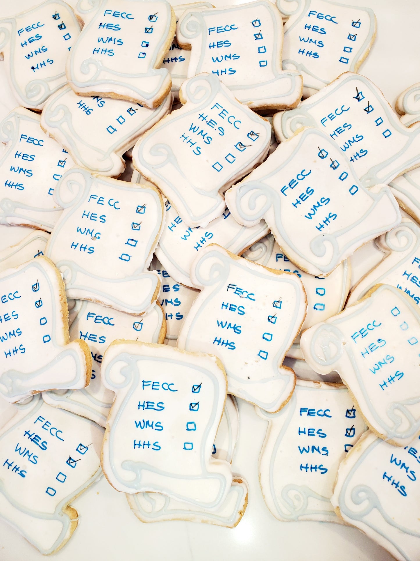 Iced Butter Cookies